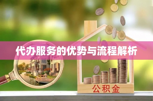 沙坪坝代办服务的优势与流程解析