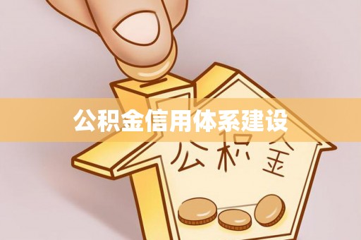 沙坪坝公积金信用体系建设