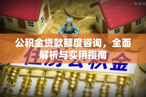沙坪坝公积金贷款额度咨询，全面解析与实用指南