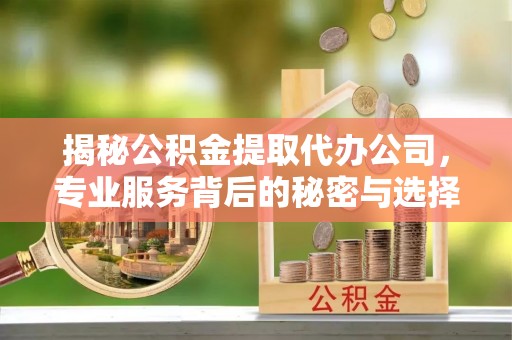 沙坪坝揭秘公积金提取代办公司，专业服务背后的秘密与选择指南