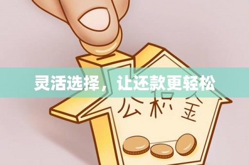 沙坪坝灵活选择，让还款更轻松