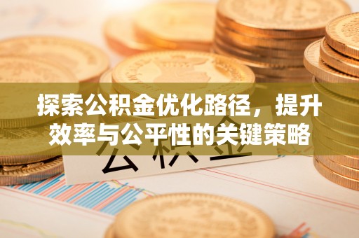 沙坪坝探索公积金优化路径，提升效率与公平性的关键策略