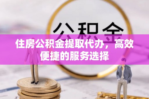 沙坪坝住房公积金提取代办，高效便捷的服务选择