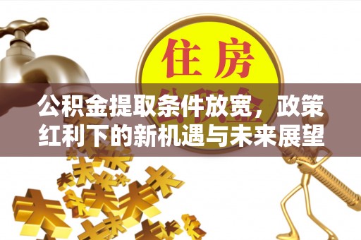 沙坪坝公积金提取条件放宽，政策红利下的新机遇与未来展望