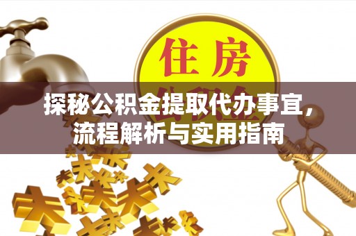 沙坪坝探秘公积金提取代办事宜，流程解析与实用指南