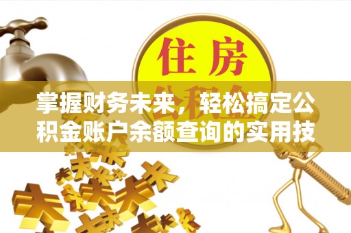 沙坪坝掌握财务未来，轻松搞定公积金账户余额查询的实用技巧