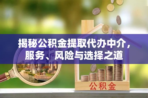 沙坪坝揭秘公积金提取代办中介，服务、风险与选择之道