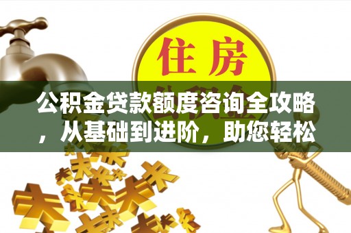 沙坪坝公积金贷款额度咨询全攻略，从基础到进阶，助您轻松掌握关键要点