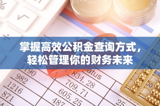 沙坪坝掌握高效公积金查询方式，轻松管理你的财务未来