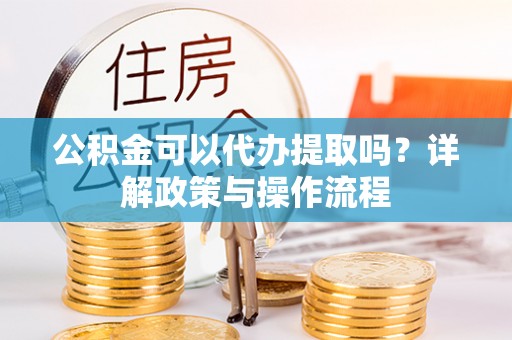 沙坪坝公积金可以代办提取吗？详解政策与操作流程