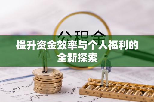 沙坪坝提升资金效率与个人福利的全新探索