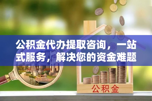 沙坪坝公积金代办提取咨询，一站式服务，解决您的资金难题