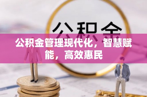沙坪坝公积金管理现代化，智慧赋能，高效惠民