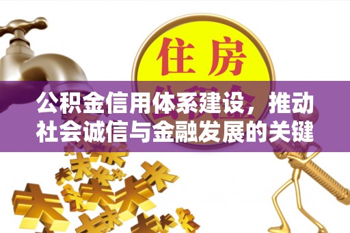沙坪坝公积金信用体系建设，推动社会诚信与金融发展的关键桥梁